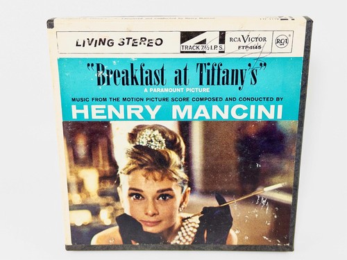 Henry Mancini - Breakfast At Tiffany's Soundtrack Reel to Reel Tape 7 ½ IPS RCA