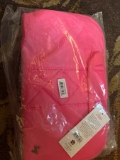 Lug Flash Se Cosmetic Case Magenta Barbie Pink Brush Stroke Clearview Travel