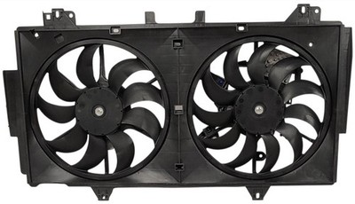 2011-13 Mazda 6 3.7L Dual Radiator Engine Cooling Fan Module