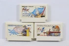 Lot of 3 Final Fantasy I 1 II 2 III 3 Nintendo FC Famicom NES Japan JP US Seller