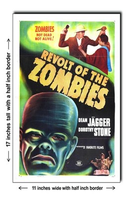 Revolt of the Zombies 1936 - 1 - 11x17 Poster Art Print