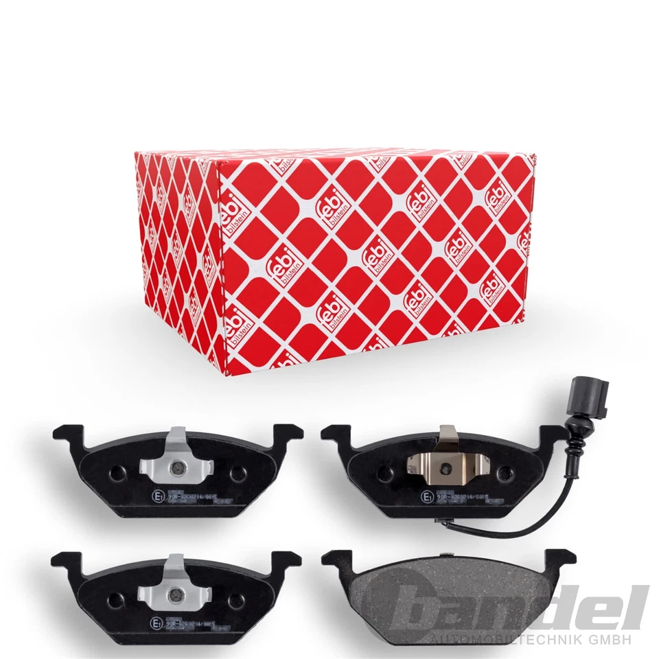 FEBI BREMSSCHEIBEN BELÄGE VORNE HINTEN für AUDI A3 8P VW GOLF 5 6 CADDY OCTAVIA - Bild 3 von 4