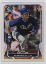 2014 Bowman Chrome Refractor 336/500 Alex Guerrero #19 0c4