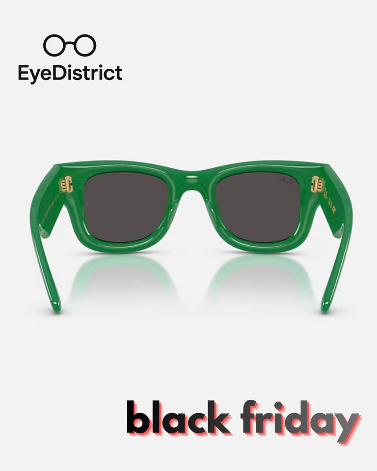 Rayban wayfarer puffer green - Immagine 4 di 4