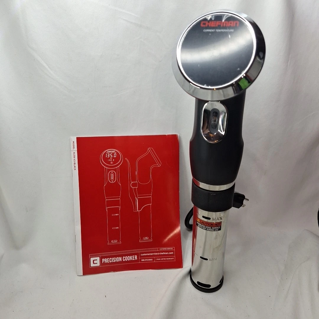 CHEFMAN RJ39 1100W Wi-Fi Sous Vide Precision Cooker App Control With Manual
Opens in a new window or