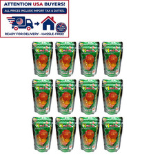 set 12 pcs x 100g Okiko Head Up Huncher Flowerhorn food Cichlid U