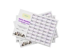10 x 40 Space Dog Name scratch cards A6 FULL COLOUR FUNDRAISING IDEAS CHARITY