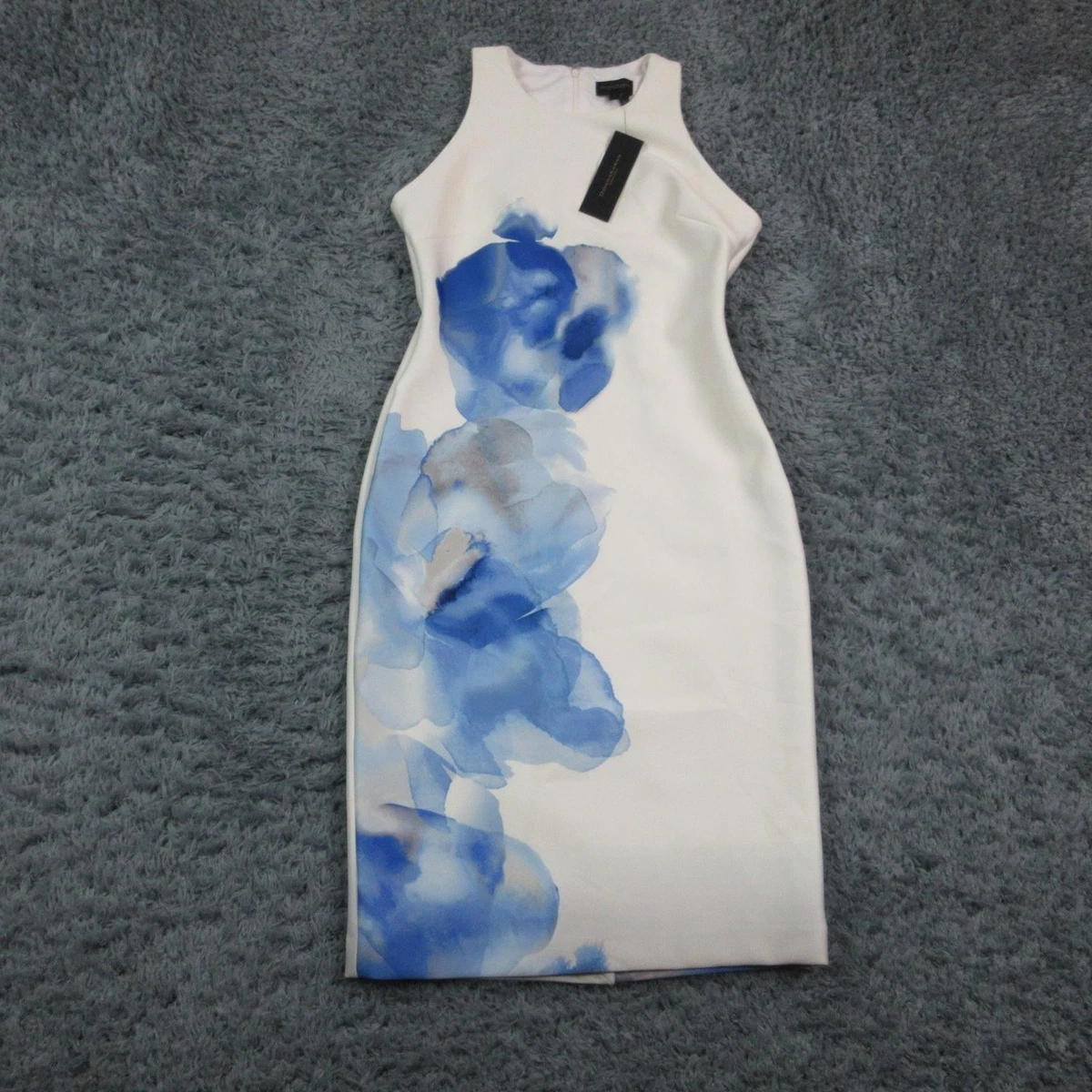 knee length dresses for ladies 3/4 Sleeve Boatneck Midi Sheath Dress | Sheath Dress main image 1