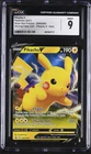 2021 Pikachu V SWSH061 Sword & Shield Black Star Promo Holo CGC 9 Pokemon TCG