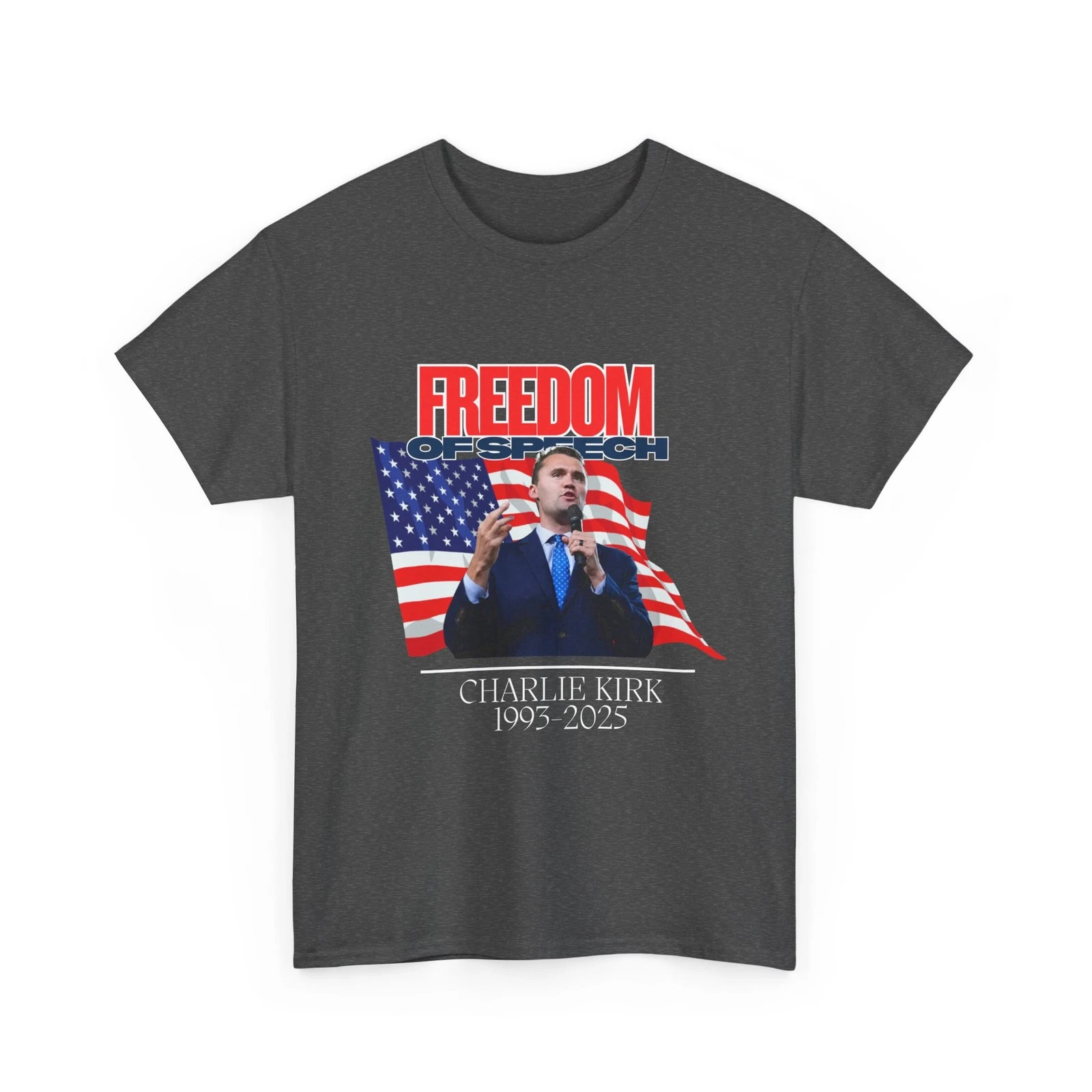 Charlie Kirk Freedom of Speech T-Shirt