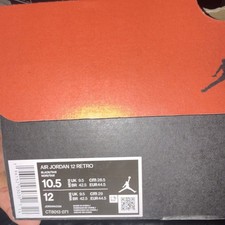Jordan Air Jordan 12 Retro High Top Black/Taxi Black Taxi CT8013-071 2022