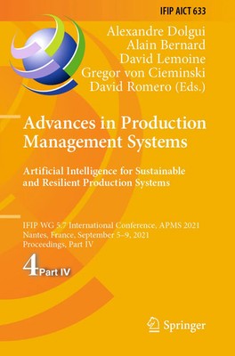 Advances in Production Management Systems. Artificial Intelligence for Sustainab
