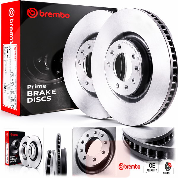 Brembo Bremsen-Scheiben Vorne Alfa Romeo Giulietta Fiat 500X Jeep Renegate-image