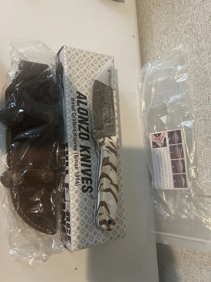 Gran Lote De 9 Cuchillos De Transporte 4 Cuchillos Con Fundas Para Llevar En Cintura  Foto 4 de 4