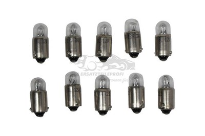 Glühlampe (VPE 10 Stück) 12V 3W
