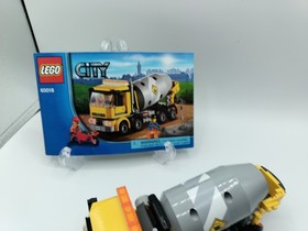 LEGO CITY: Cement Mixer (60018) 100% Complete + Instructions- NO Box