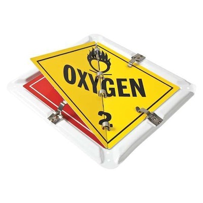 Brady 63200 Dot Container Placard, 10-3/4'' H, 10-3/4'' W, 63200
