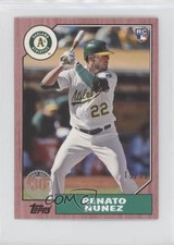 2017 Topps Mini 1987 Design Red 15/25 Renato Nunez #87-173 1b9b