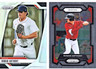 ROMAN ANTHONY 2024-25 PANINI PRIZM SILVER REFRACTOR PRIZM & PRIZM R/C RED SOXS