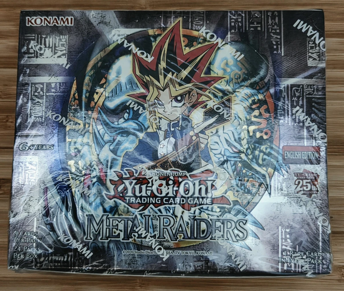 Yu-Gi-Oh! TCG Metal Raiders Sealed Collectible Card Game Boxes for