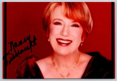 Nancy Dussault Hand Signed 4 x 6 Photo - Actress - Too Close for Comfort