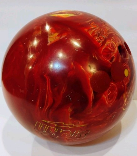Storm Fire Power Bowling Ball Made In The USA 14.8 lb W/ Strikeforce Bag Flames - Picture 13 of 17