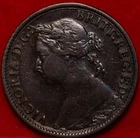 1884 Victoria Farthing — photo from another recent sale