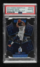 2017-18 Panini Essentials Rock the Rim Anthony Davis #RTR-20 PSA 10 GEM MT 4f5