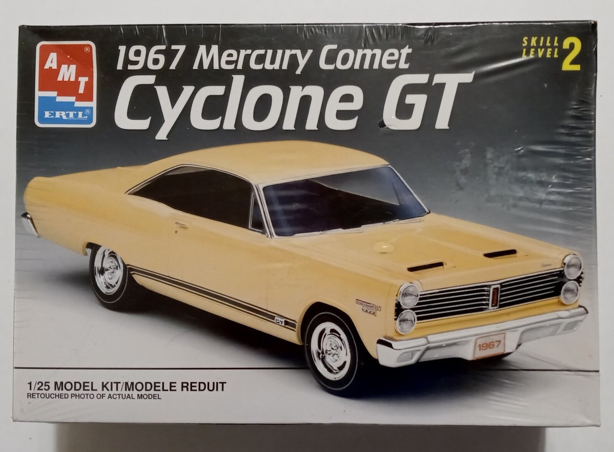 自動車 amt '67 COMET Cyclone-GT Customizing Kit AMT 1967 Mercury Cyclone GT 1:25 Scale Model Kit | Auto