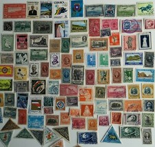 Costa Rica Stamps Collection - 100 to 500 Different Stamps