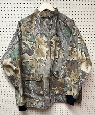 Vintage Large Scentlok Full Zip Camo Advantage Coat USA Made Overcoat