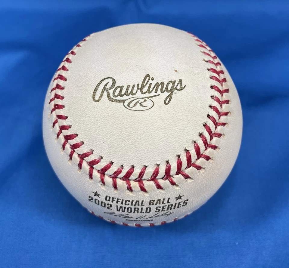 Anaheim Angels Championship 2002 béisbol firmado por Tim Salmon y estuche de plástico Foto 4 de 4