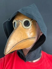 Plague Doctor Mask Long Nose Steampunk Halloween Horror Costume Accessory