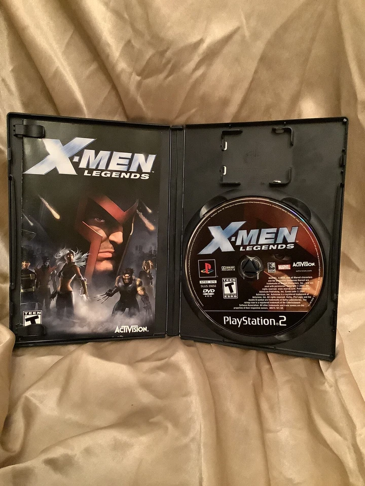 Playstation 2 PS2 Marvel X-men Legends & Iron Man LOT of 2 CIB Tested & Working - Image 2 of 4