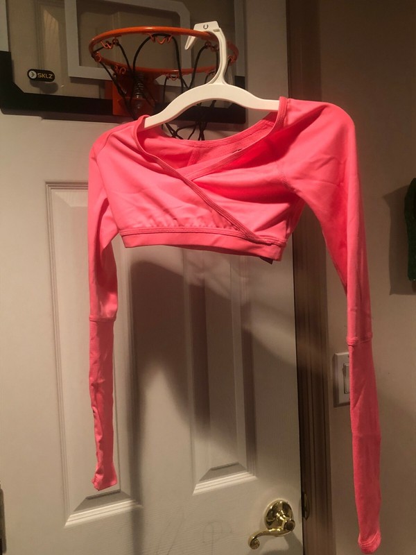 Girls Champion Pink Top  Size M (7-8)