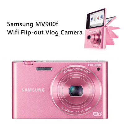 Samsung MV900f 16.3 MP Wifi Flip-out Vlog Camera 5x Zoom In