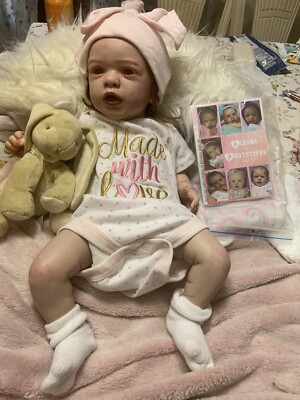 Authentic Reborn Baby Doll- Alaya Gudrun Legler