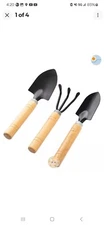 3pcs Garden Tools Set Mini Trowel Rake Shovel For Small Pot Plants Home Kit NEW