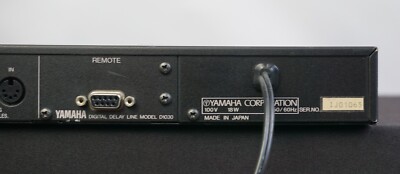 Yamaha D1030 90's Professional Digital Delay Line 1U Effects Rack