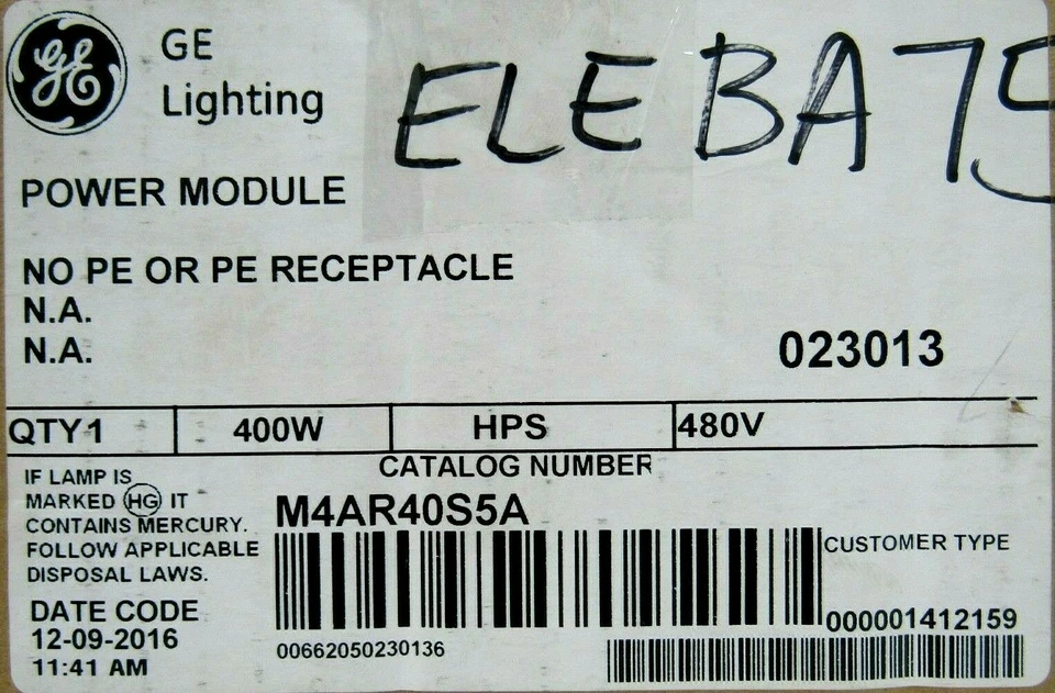 NEW GENERAL ELECTRIC M4AR40S5A POWER MODULE 400W 480V - Image 4 of 4