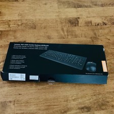 Lenovo Keyboard and Mouse Combo Set SIL23-W40 Black Brand New