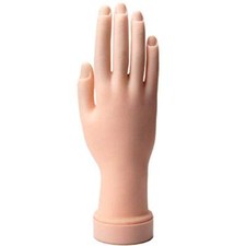 Practice Hand For Acrylic Nails Practice Hands,Flexible Maniquin Fake Nail hand