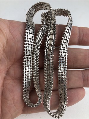 Vintage Premex MP76 Sterling Silver Detailed Necklace | eBay