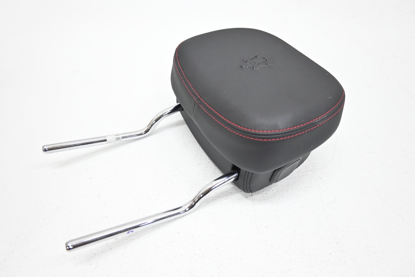 ⭐ 14-22 Maserati Ghibli Front Seat Headrest Restraint Leather Trim Black Oem