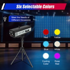 200W LED Follow Spot Light DJ Party Theater Disco Stage Spotlight Manual Control