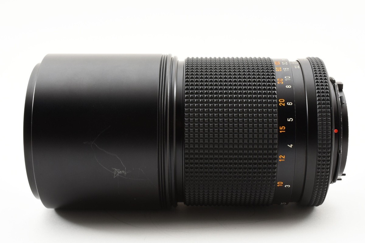 Carl Zeiss Tele-Tessar 200/4 コンタックス Carl Zeiss Tele-Tessar T* 200mm F/4 [AE, MM] | LENS-DB.COM