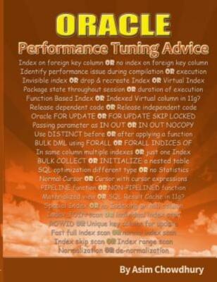 Oracle Performance Tuning Advice