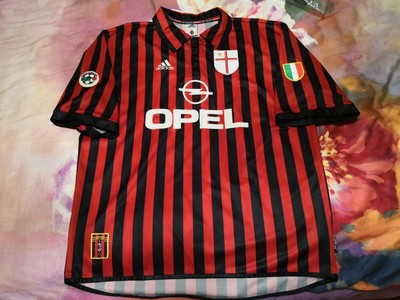 ac milan retro shirt maldini