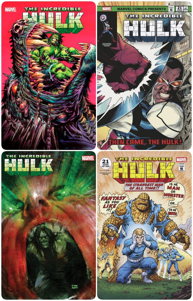 INCREDIBLE HULK #21 **COVER SELECT** PRESALE 01/15/2025 | eBay