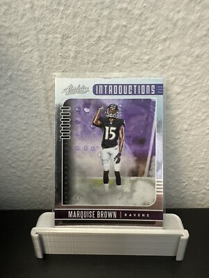 2019 Panini Absolute Introductions Marquise Brown RC Ravens Chiefs Rookie 